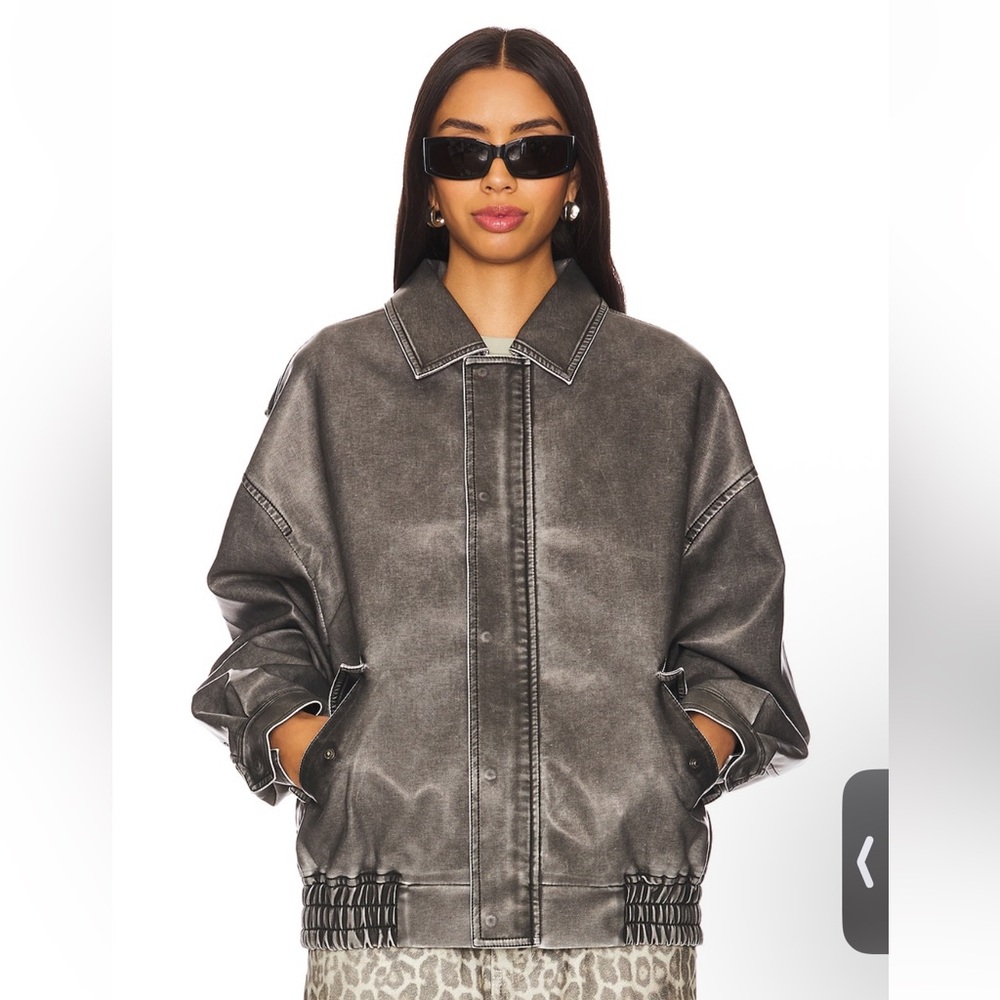 Lioness Black Bomber Jacket - Picture 2 of 4